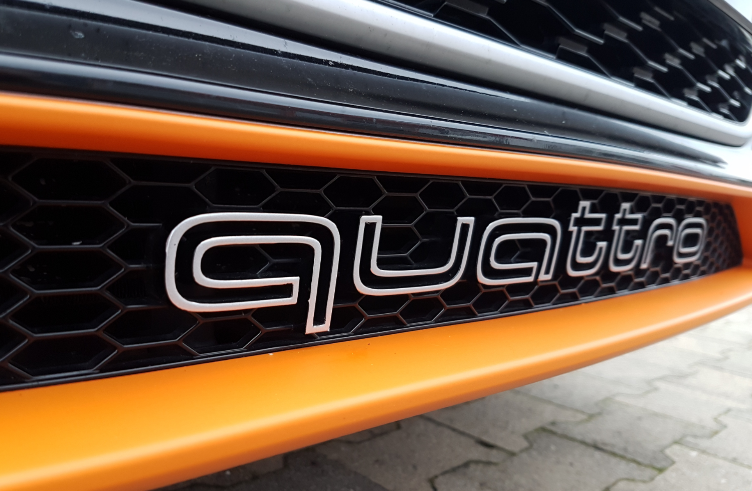 Teilfolierung eines Audi Q3