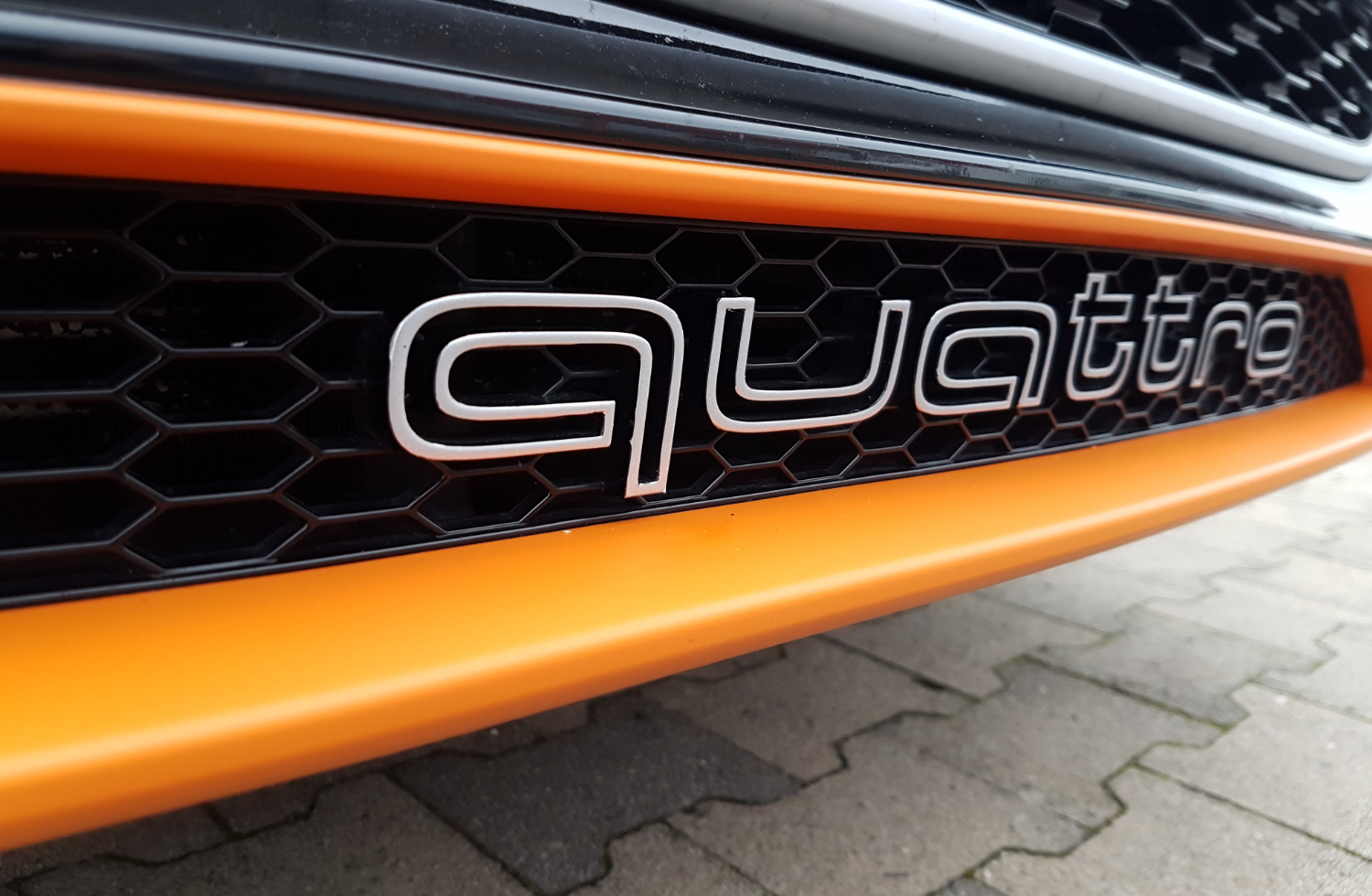 Teilfolierung eines Audi Q3